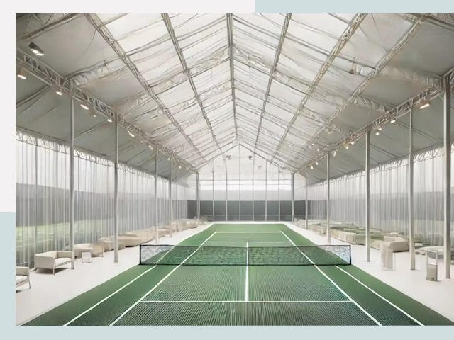 Строительство теннисных кортов в Керчи