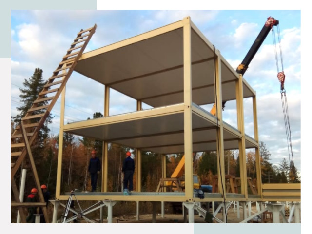 Строительство модульных здания Керчь