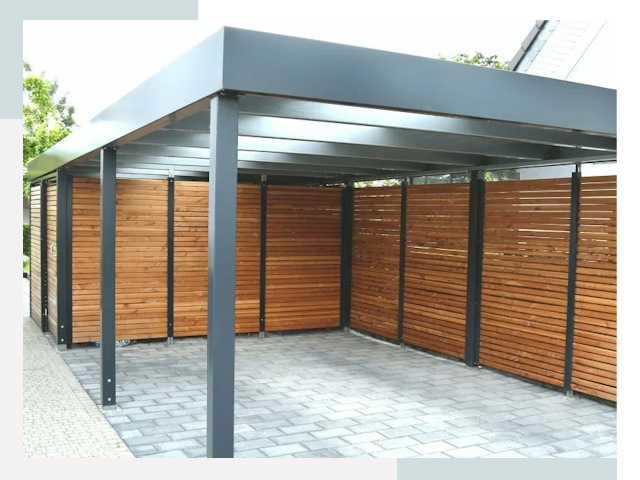 Навесы для парковки в Керчи