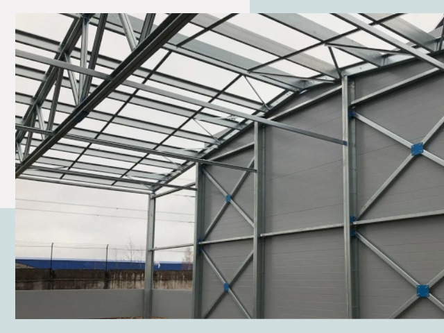 Каркасные ангары от СтальСтрой-Крч по цене от 613 руб.