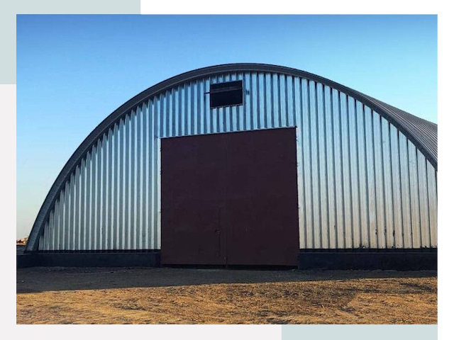 Арочные ангары в Керчи
