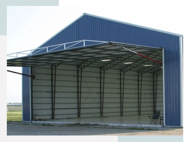 Прямо стенные ангары в Керчи