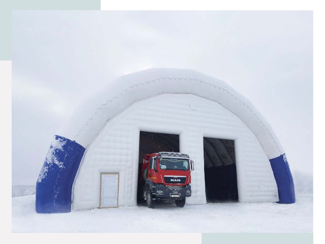 Мобильные ангары в Керчи