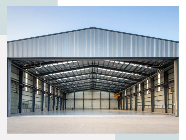 Большие ангары в Керчи