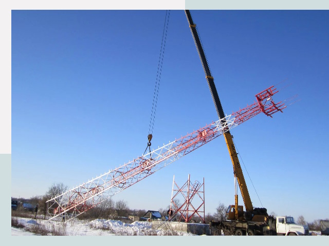 Строительство башен связи в Керчи от 613 руб.