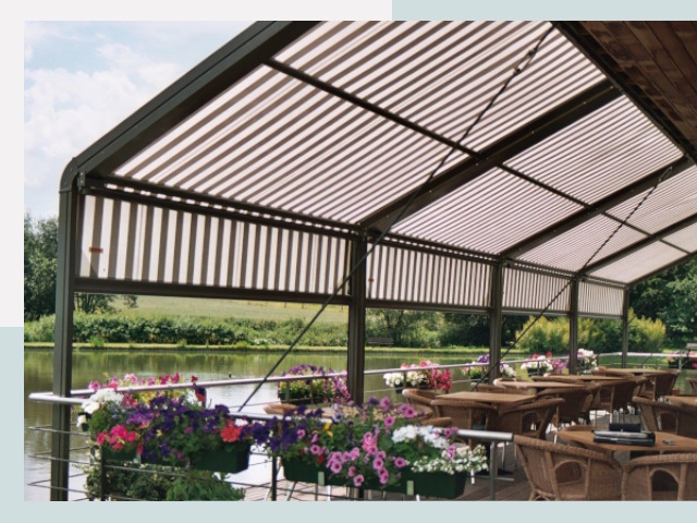 Элегантные навесы для кафе от 613 руб в Керчь