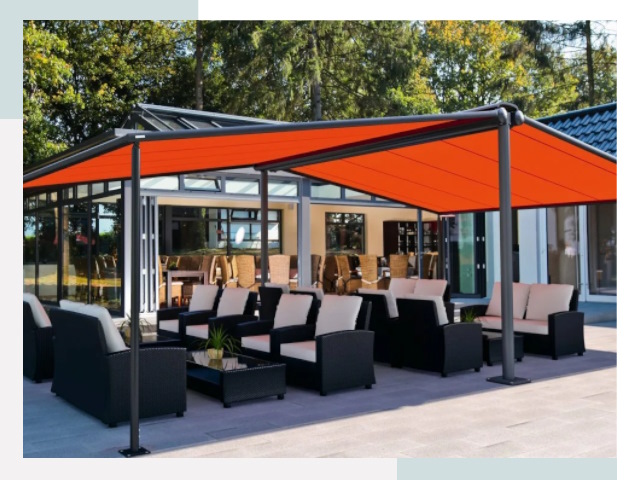 Навесы для кафе и ресторанов в Керчи