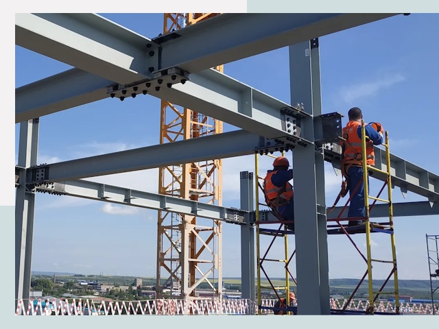 Монтаж металлоконструкций в Керчи