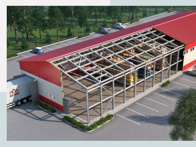 Проектирование ангаров в Керчи от 613 руб.